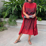 Kaftan Midi Seda Estampa