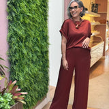 Conjunto Viscose Acetinado